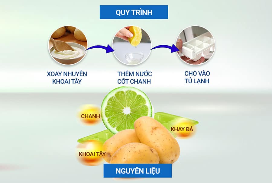 Trị nám bằng nguyên liệu thiên nhiên