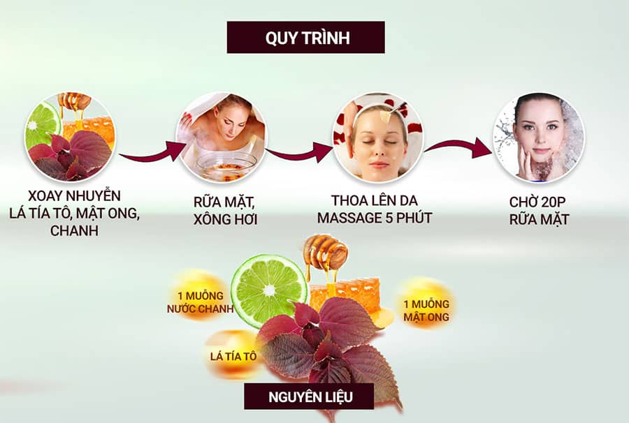 Trị nám bằng nguyên liệu thiên nhiên