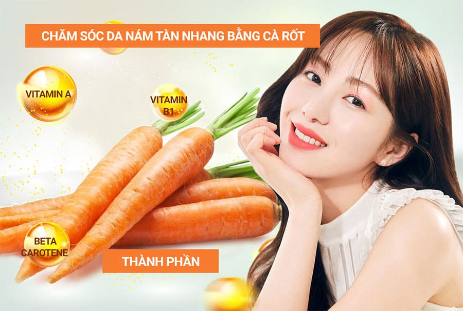 Trị nám bằng nguyên liệu thiên nhiên