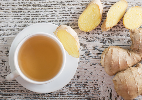 uống gừng giảm đau dạ dày nhanh